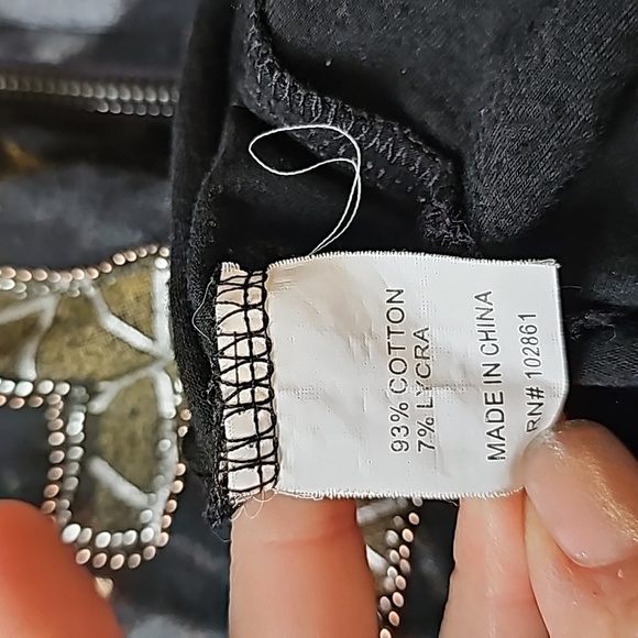 ADORE multimedia zip up cardigan. Large - Picture 6 of 6